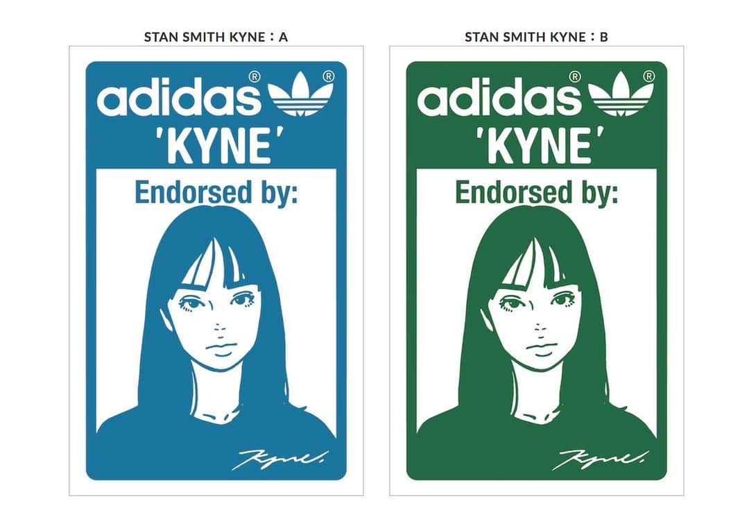 KYNEさんのインスタグラム写真 - (KYNEInstagram)「STAN SMITH KYNEのシルクスクリーン作品をリリース致します。  詳細はwebsiteにて https://kyne.jp/shop/  抽選販売期間  2021年12月18日（土）12:00 〜 2021年12月19日（日）18:00まで --- We are pleased to announce the release of STAN SMITH KYNE silkscreen released by adidas Originals in June, 2021.  See website for details. https://kyne.jp/shop/  Lottery period From Saturday, December 18, 2021 12:00（JST） to Sunday, December 19, 2021 18:00（JST）」12月16日 18時07分 - route3boy