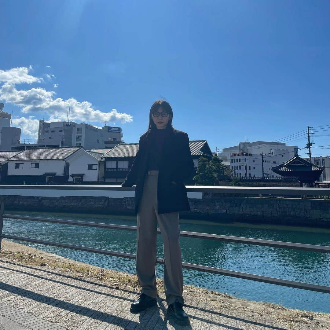 庄司芽生のインスタグラム：「#めいの服 in 長崎⛲️」