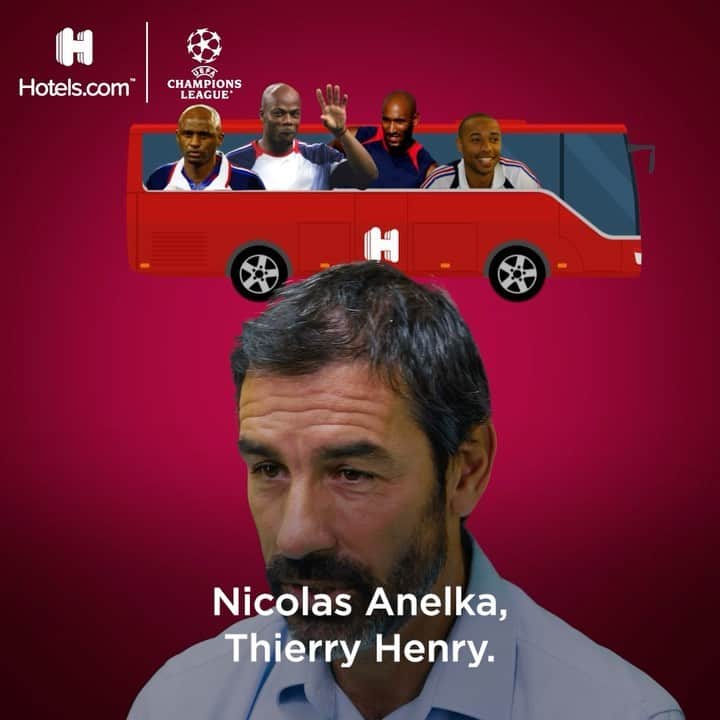 ロベール・ピレスのインスタグラム：「I became the travel guru for @hotelsdotcom to answer your travel questions.   Find out why Amsterdam was the best place for pre-season and the worst Invincible to travel with... ✈️⚽️  #Awaygoals #AD」