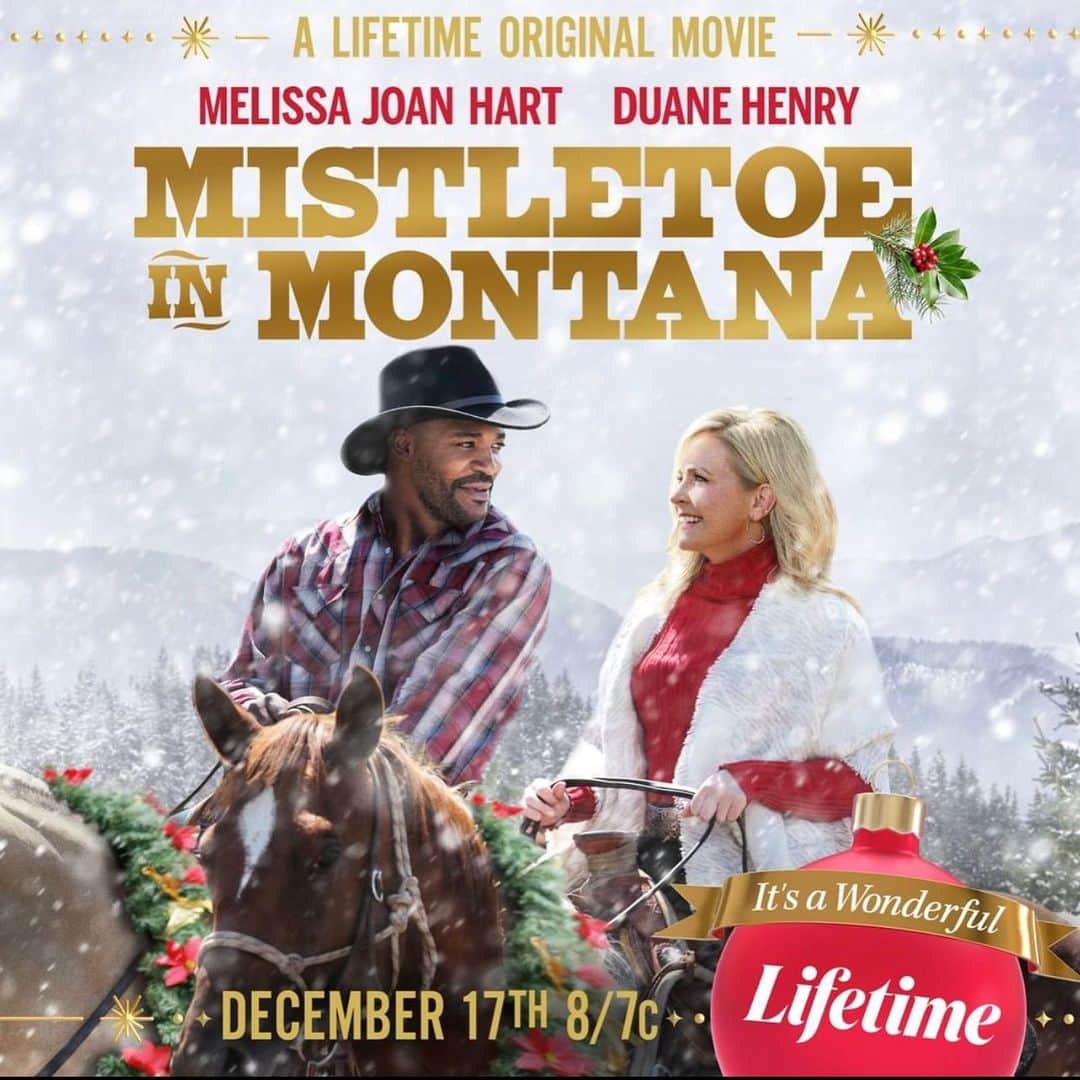 マイケル・グラント・テリーのインスタグラム：「#mistletoeinmontana tomorrow night on @lifetimetv ! Get your popcorn and candy canes out. Excited for you all to see this! @melissajoanhart @rmcasting」