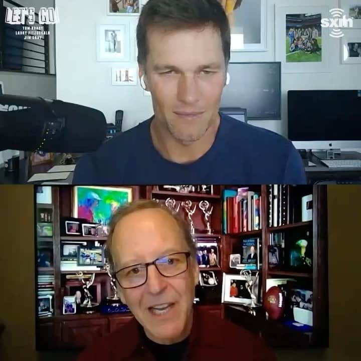 トム・ブレイディのインスタグラム：「We want to do things differently with @bradybrand. Proud to have these young men on our side. @jimgray」