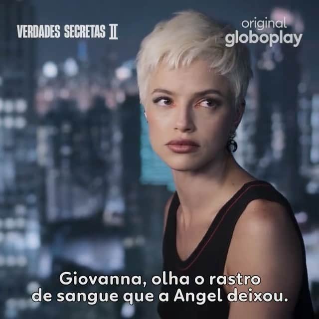 アガサ・モレイラのインスタグラム：「Meu coração não aguentaaa! Solta logo @globoplay 😆  Qual final vcs querem pra Giovanna?」