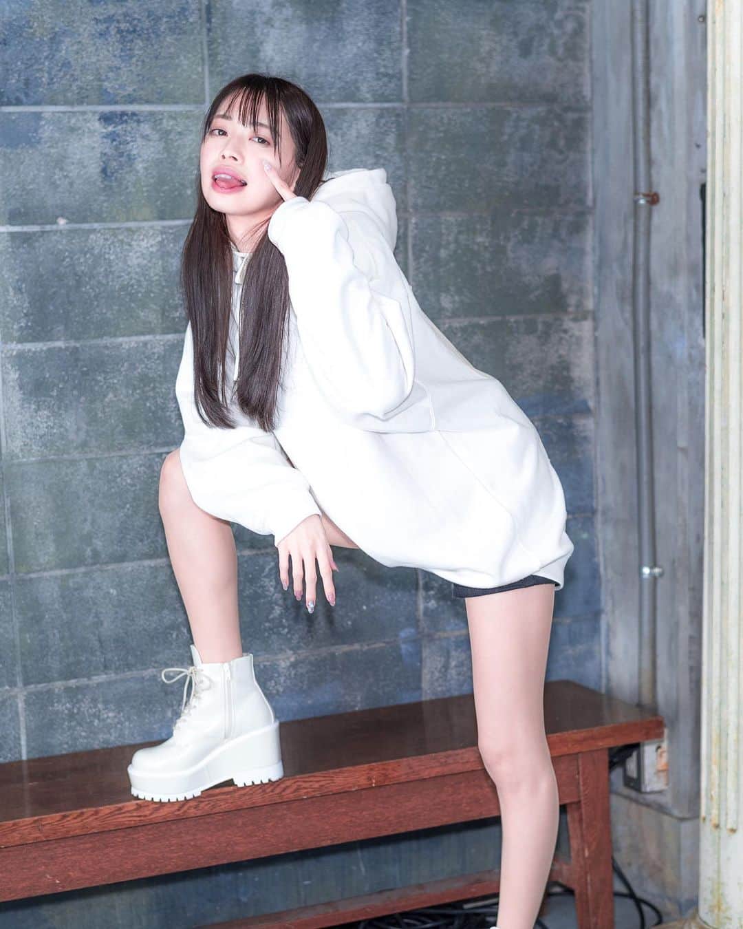 藤田いろはのインスタグラム：「んべ👅」