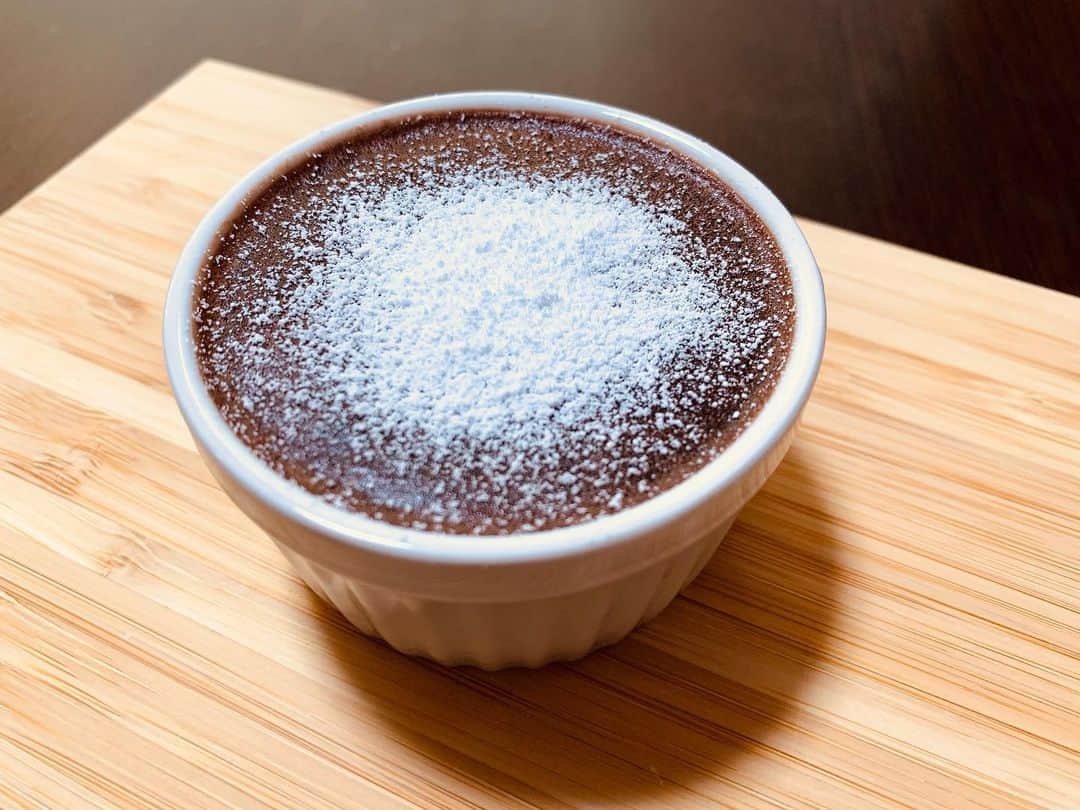 佐藤拓也のインスタグラム：「「Chocolate fondant」I did well！」