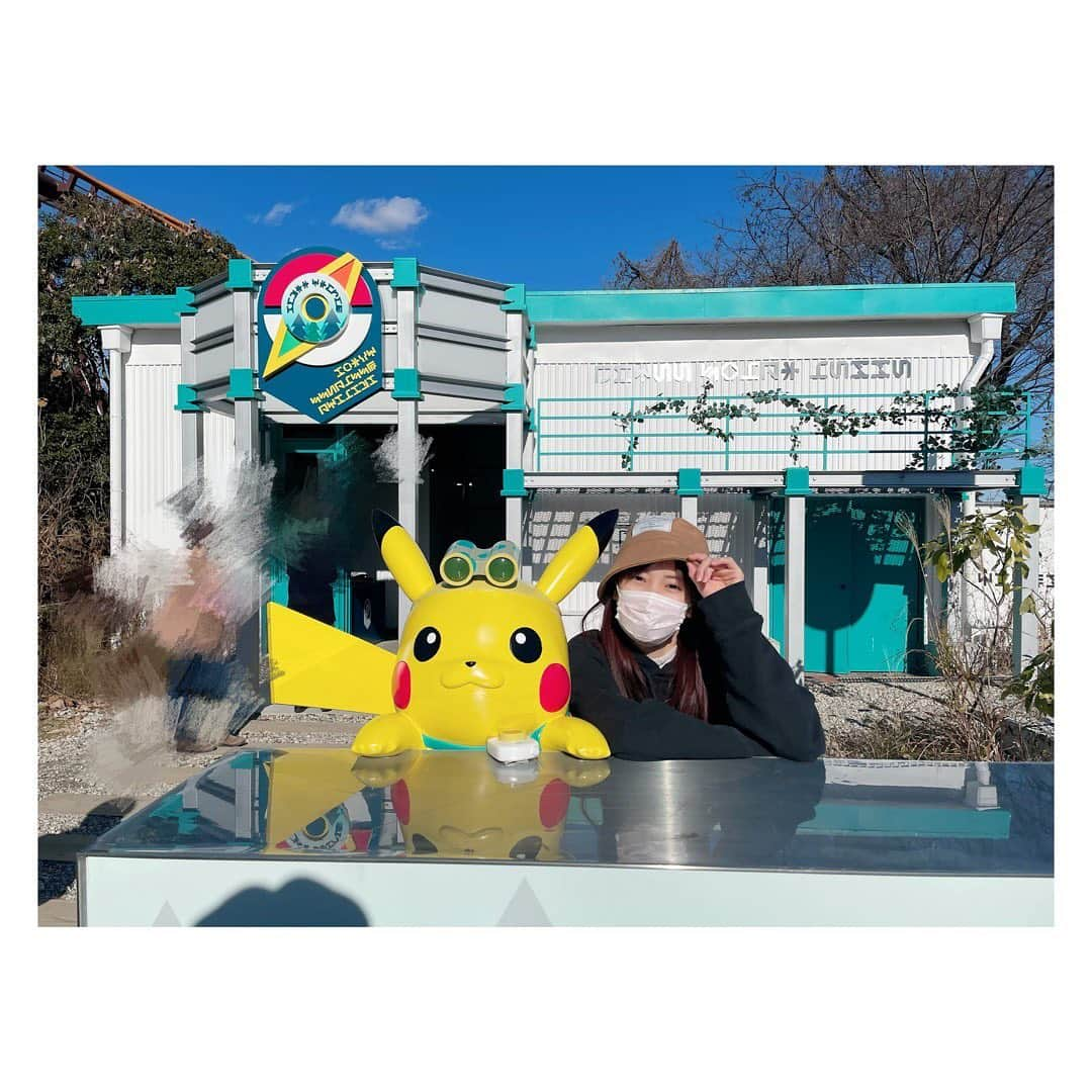 佐野ひなこのインスタグラム：「ポケモンワンダー　@pokemon_wonder_official  33匹見つけました✌︎ ポケモン見つけた瞬間にはとっても興奮しました。感動🥲 もう一つのコースも行きたいな♪ ポケモン好きにはたまらない☺️！楽しかった これから行く人はあったかくしてね☺︎✨  #pokemonwonder #ポケモンワンダー」