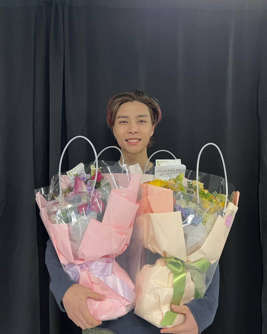 ジャニーのインスタグラム：「thank you for giving me so so many things to be happy about」