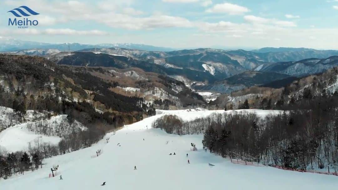 後藤理沙子のインスタグラム：「12月中旬から #めいほうスキー場 のCMがO.A.されてます☃️ めいほうスキー場もついにオープンしましたね！ぜひスキー、スノボするならめいほうスキー場へ🤍 * #めいほう #スノボ #スノボ女子 #スキー」