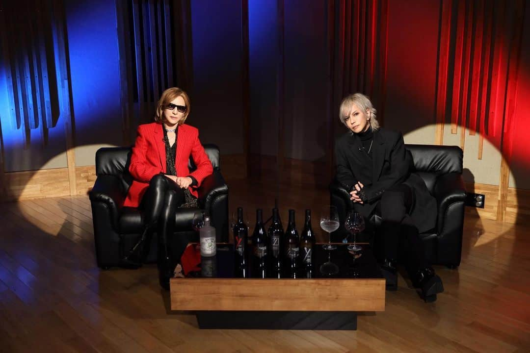 Hydeのインスタグラム：「I miss you already.   #YOSHIKI #HYDE #YOSHIKICHANNEL #HYDECHANNEL」