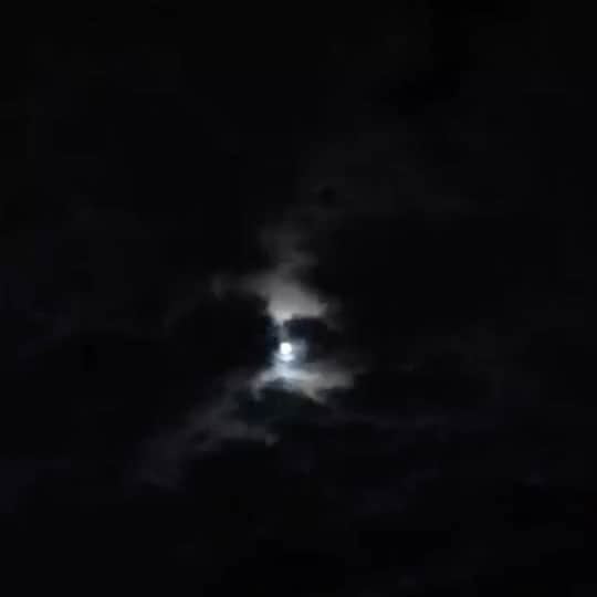 白石小百合のインスタグラム：「Last full moon of this years 🤍 今年最後の満月🤍 雲から見え隠れしてなんて色っぽいんだろう。  #隠しきれないほど輝いていた #fullmoon #lastnight #moon #whereishere #notjapan #maybe #lovelymoon #moonlight #goodnight」