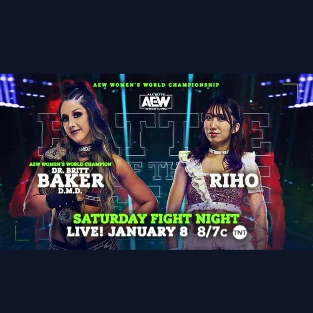 のインスタグラム：「January 8  #AEW」