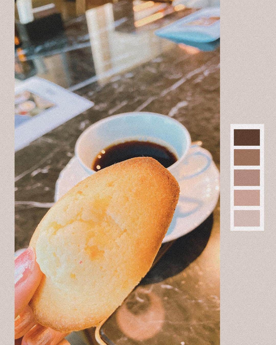 藤木由貴さんのインスタグラム写真 - (藤木由貴Instagram)「焼き菓子は1日置いた方が生地も安定して美味しいといいますが、 焼きたてもそれはそれで美味しいんだよね〜。焼きたてマドレーヌ、幸せだった😋」12月20日 14時57分 - yuki.grm
