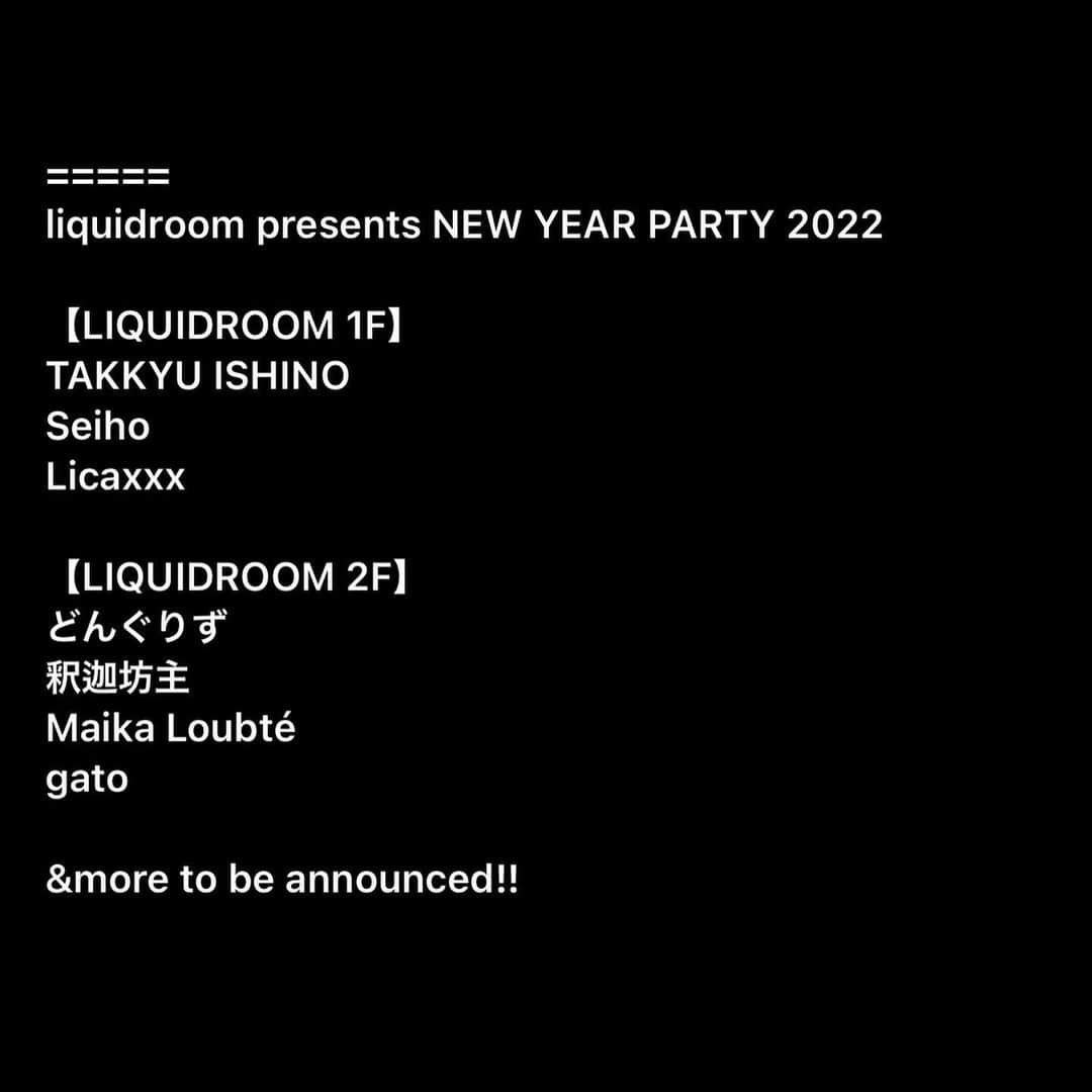 Licaxxxさんのインスタグラム写真 - (LicaxxxInstagram)「12/25といえばクリスマス🎄と思いきや、今年も私の誕生日です🎅 やっぱりDJしてる時間が1番自分らしいので、このようなスケジュールとなっております。どこかで遊んで下さい。リカックスより愛と感謝を込めまして😴🥂🎁✨  12/24 @metro_kyoto  night 12/25 @spread_shimokita 🎂 night 12/26 @contacttokyo day 12/28 #dommune day 12/31 @liquidroom_ebisu night  24日京都は深夜ということで、誕生日を都外で迎えるの初。  25日は下北沢スプレッドで大忘年誕生クリスマス感謝祭とし沢山の友人DJに自らお願いし集まっていただきました😂ダサセーターなどを掘り出して緩いホリデーにしたいと思いますのでどうぞお越しください🎄✨  26日は今年お世話になりまくったコンタクト、メンツがこれまた大忘年系。この日はチルなアフリカンビートなどの、半年以上温めたbpm90-100あたりをやります。  28日はいつものアレの年末特番。  31日今年はリキッドルームのカウントダウンがカムバック！！！！！！」12月20日 16時41分 - licaxxx1