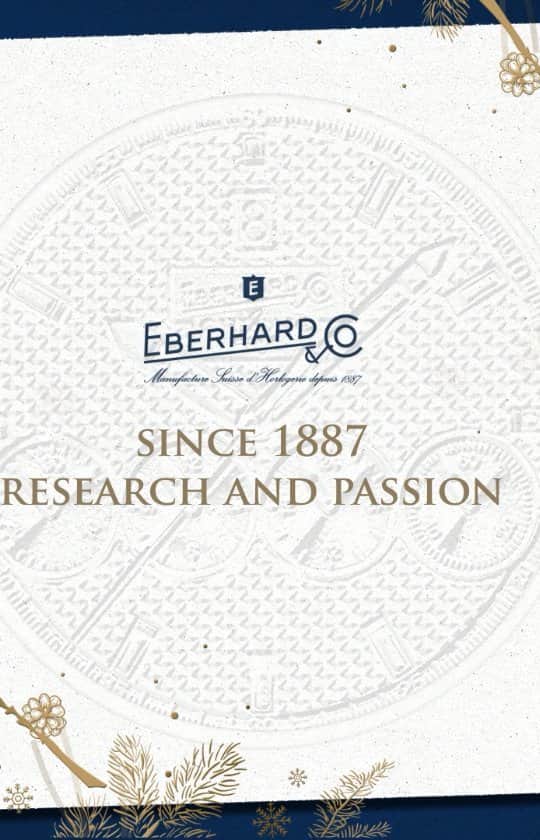エベラールのインスタグラム：「Eberhard & Co.: since 1887, research and passion. #eberhardwatches #eberhard1887 #eberhard_co #eberhard #research #passion #innovation #tradition #watchmaking」
