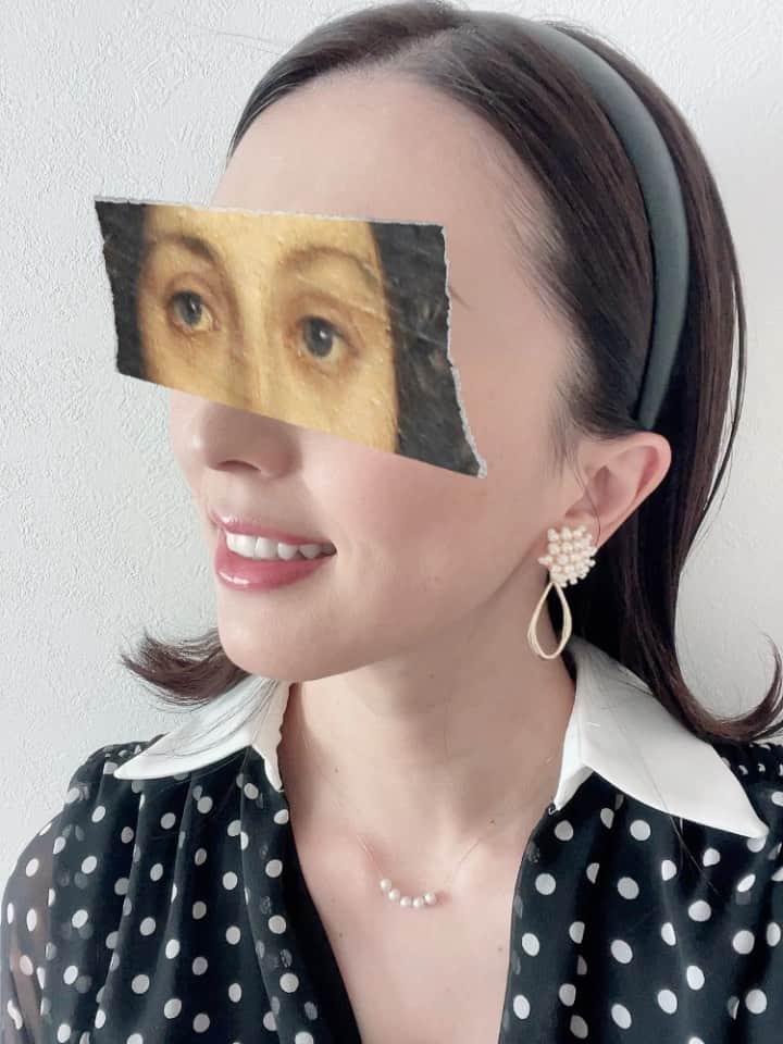 祥子のインスタグラム：「もう一つ伝えるの忘れてた💡 ずっと着けてても全然痛くなーーい！ 瑠璃亜がなるべく痛くならないようなパーツを使って作ってくれた🥺 コレは愛だよね💓瑠璃亜の優しさ💖 ハンドメイドの良いところ♡ 作り手の想いが込められてる✨ thank you RURIA💋  #アクセサリー #イヤリング #ハンドメイドアクセサリー #accessory #thankyou  @shion_mode」