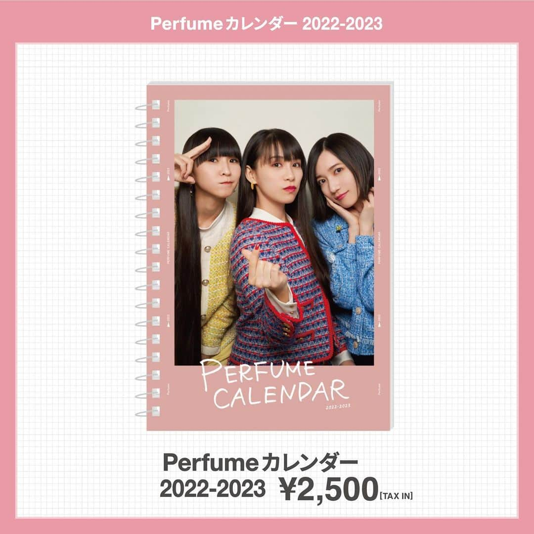 Perfumeさんのインスタグラム写真 - (PerfumeInstagram)「新年度4月始まりの「Perfumeカレンダー 2022-2023」の販売が決定！ 各月のイベントに合わせ、フォトブース風に撮影された色々なメンバーの表情がお楽しみいただけます🎶 Perfume LIVE 2022 [polygon wave]ライブ会場でも受注しますので、お見逃しなく👀  “Perfume Calendar 2022-2023” starting from April 2022, is now available for pre-order!! Make sure to check out the photo sticker like pages with events for each month✨ Link in stories.  #prfm」12月20日 22時03分 - prfm_official