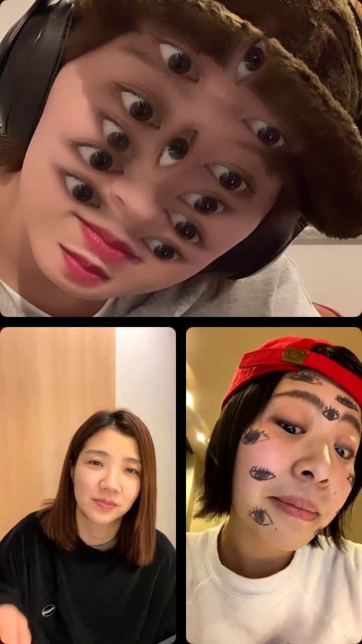 サーヤのインスタグラム：「投票してくれないと目が増えてしまいます👀👀👀👀👀」
