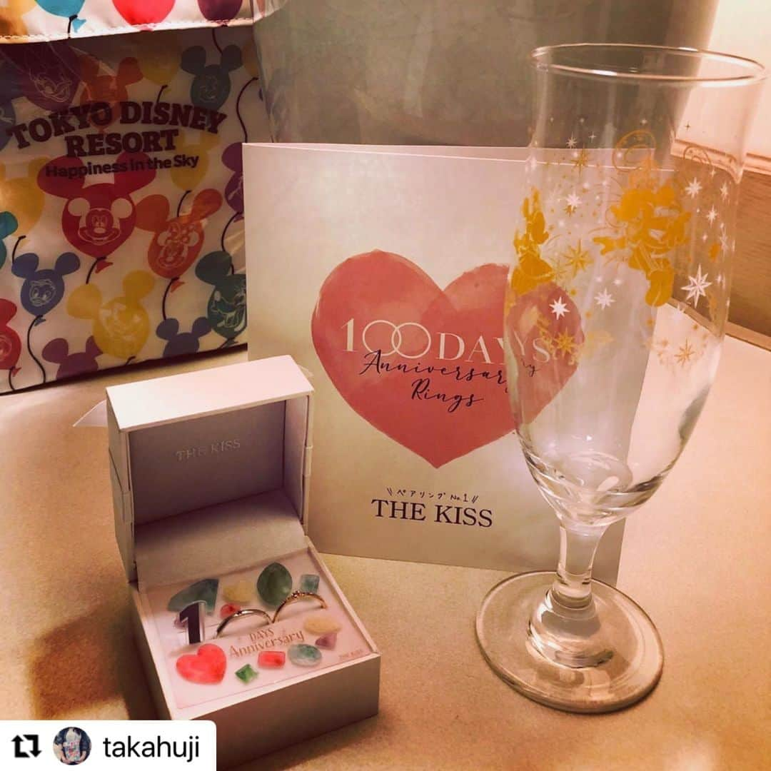 THE KISS_100日リングのインスタグラム