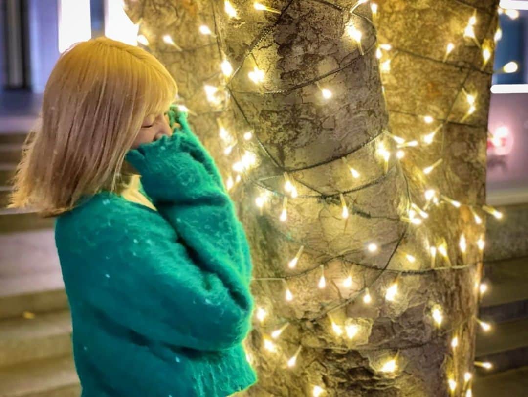 菜月アイルさんのインスタグラム写真 - (菜月アイルInstagram)「そろそろクリスマス〜💚✨✨るんるんしちゃうね！ ・ ・ #イルミネーション」12月21日 21時06分 - nazuki_airu