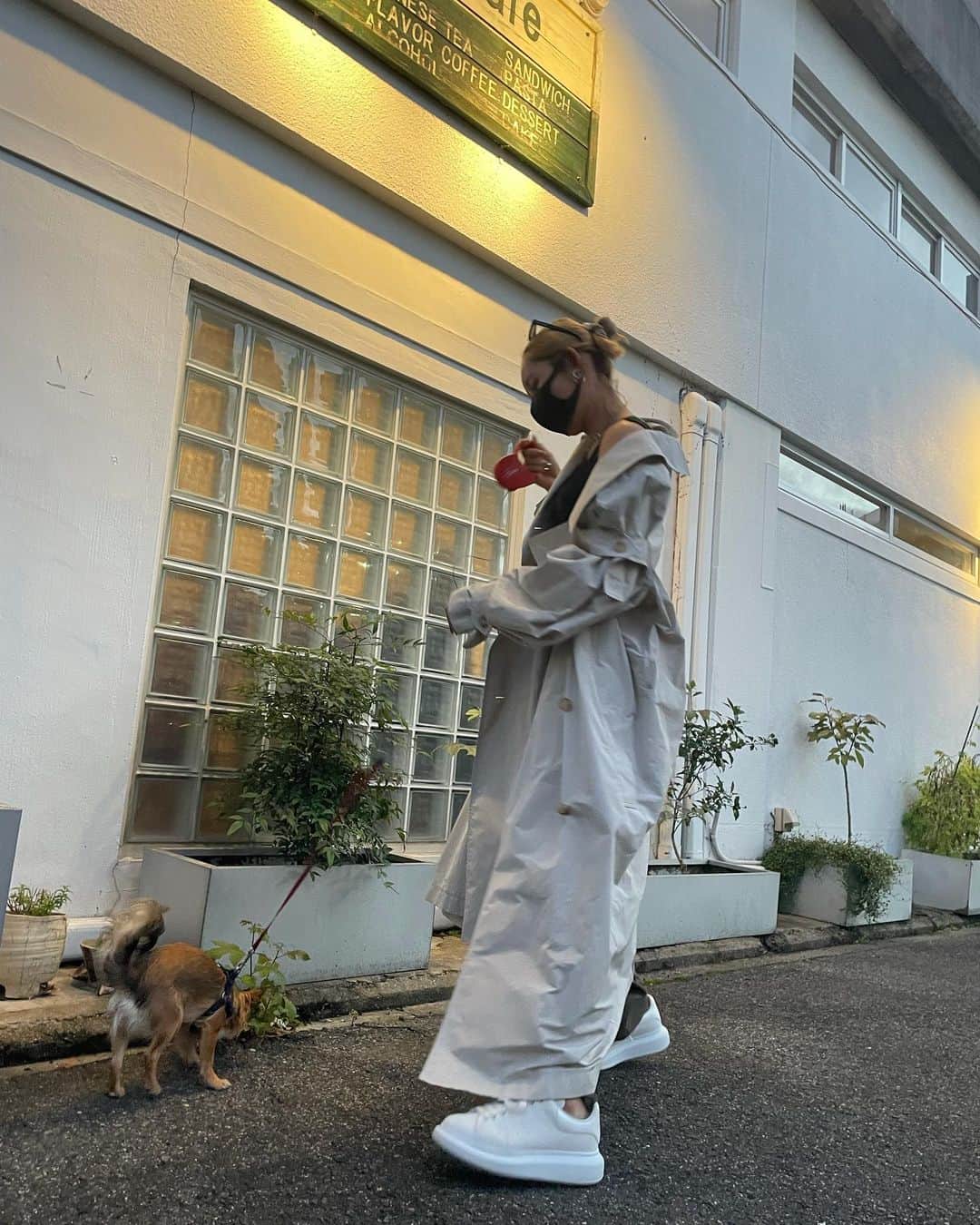 金田久美子さんのインスタグラム写真 - (金田久美子Instagram)「はなことくみこのおさんぽ。」12月21日 22時24分 - kinkumiringo93