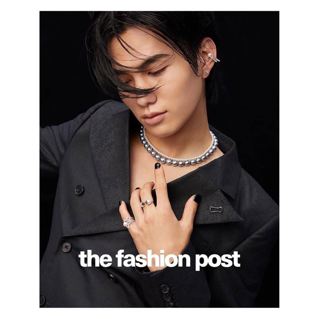 Kanako Higashiのインスタグラム：「The Fashion post 【Tasaki×Shuzo Ohira】 @tfpjp  @tasaki_intl  @shuzo___3120  @takanoriokuwaki  @nobusawahitoshi  @ayaka__tanaka  @higashi.kanako  @miwago6  @waki_motoyama」