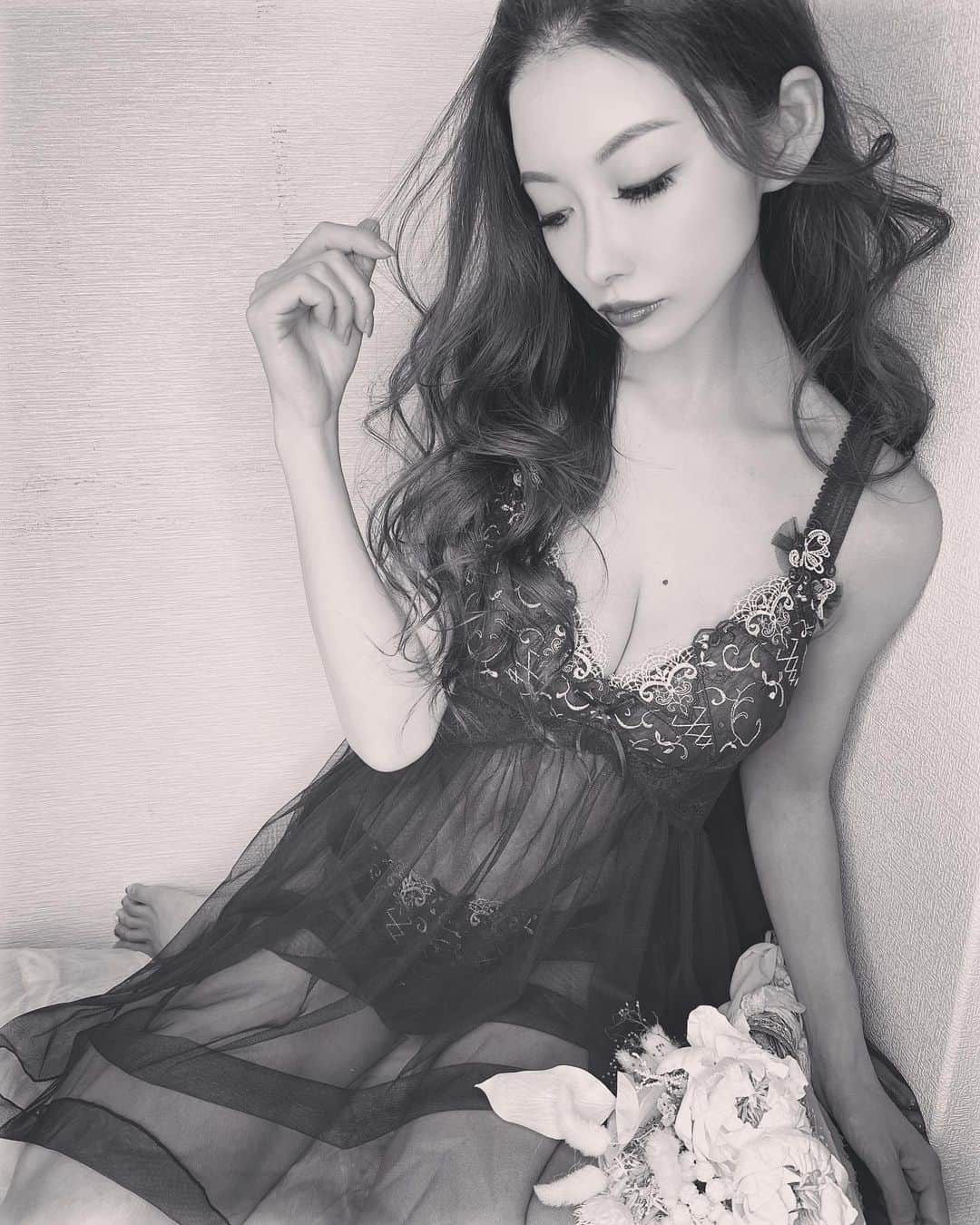 美沙さんのインスタグラム写真 - (美沙Instagram)「🖤🤍🖤🤍」12月22日 19時52分 - misa0623r