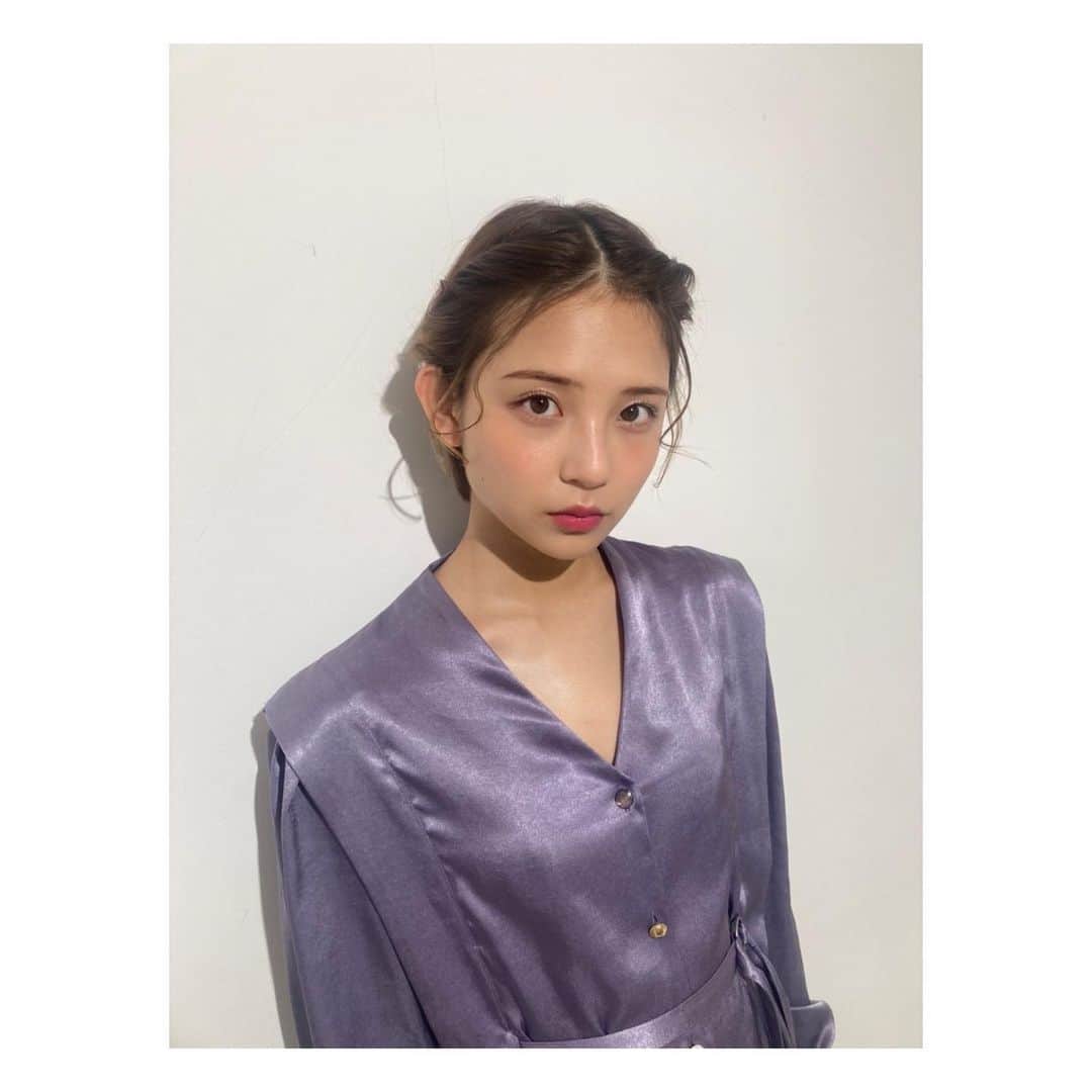 のインスタグラム：「つやつや〜💄💕  きめてます。笑  #オフショット」
