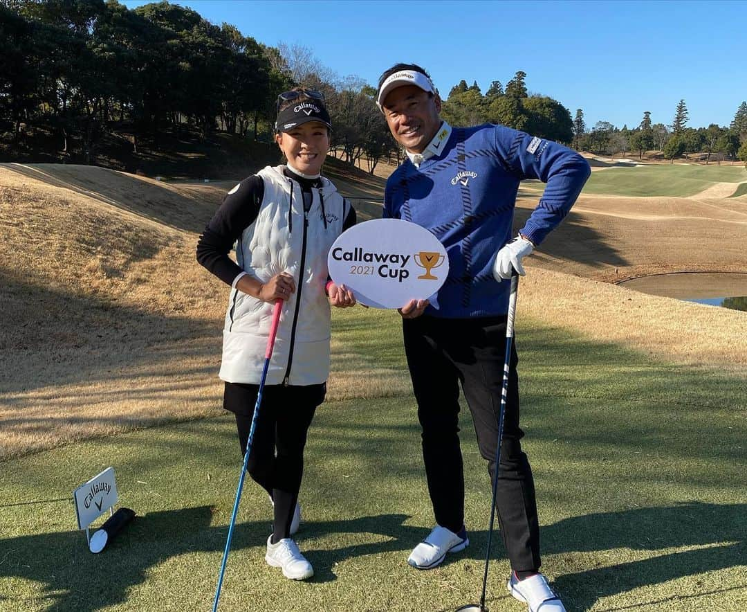 藤田光里さんのインスタグラム写真 - (藤田光里Instagram)「. . ★Callaway Cup 2021★ . 全国からご応募頂いた皆様 ありがとうございました(*´꒳`*) . コロナ禍でイベントがなくなり なかなかお会い出来なかった2年、 こうしてスタッフプレイヤーが集まり 皆様とお会いできて嬉しかったです❤︎ . . たくさんの【callaway愛】が伝わってきました‼︎ 来年もよろしくお願いします( ¨̮ ) . . . #callaway #藤田光里 . . #深堀圭一郎 プロ #石川遼 プロ #南出仁寛 プロ #上田桃子 プロ #河本結 プロ #田中瑞希 プロ #西村優菜 プロ #黒田カントリークラブ」12月23日 6時31分 - hikari.fujita_official