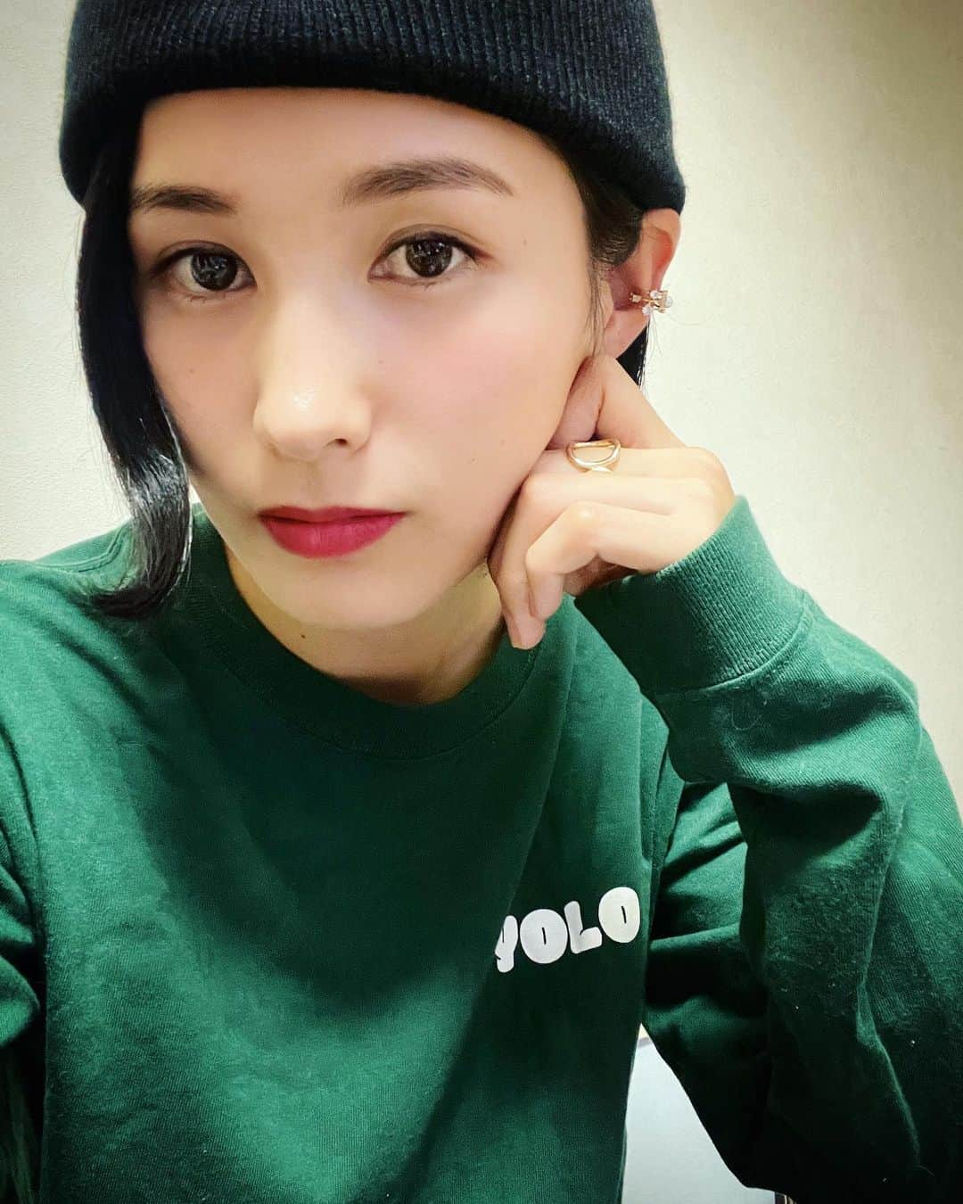 加藤優さんのインスタグラム写真 - (加藤優Instagram)「＊  グリーンのロンT🥦  ( @yoloonly1 ) ( @joh_tamura92 )  #私服 #メンズライク #coordinate #mensfashion」12月23日 7時55分 - y_k_009