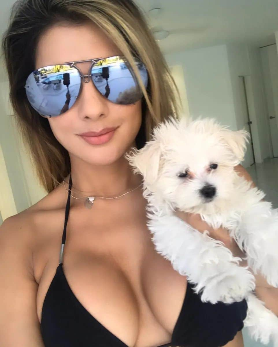 Vivi Castrillonさんのインスタグラム写真 - (Vivi CastrillonInstagram)「Día de #tbt cuando mi bb peludo tenia 2 meses.  #tbt Day with my @fiddo_lindo . When my babydog was 2 months old.  : : Happy Thursday my beautiful people. My NEW CONTEST is up and running so pls go ahead and register on my NEW WEB SITE Www.OnlyVV.com : If you need the step by step registration process pls send me A DIRECT MESSAGE and I'll be more than happy to send you all the information.  Muaaaaaa 💋 : : : 🐩@fiddo_lindo 🏠 @puppy_export  : : : Feliz Jueves, mis personitas lindas. Mi NUEVO CONCURSO ya está en marcha, así que pls registrate en mi NUEVO SITIO WEB Www.OnlyVV.com Si necesitas el paso a paso para poderte registrar mándame un mensaje directo y yo te paso la información con mucho gusto.  Muaaaaa : : #come #and #enjoy #wiht #me #ven #a #disfrutar #conmigo」1月21日 9時54分 - vvcastrillon