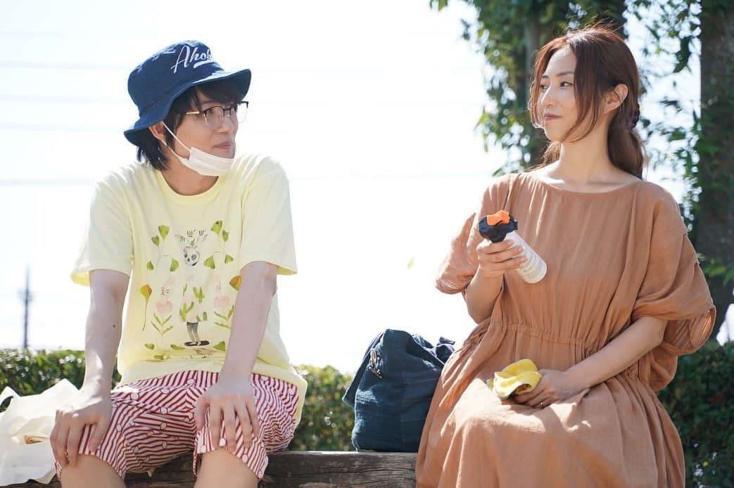 MEGUMIのインスタグラム：「ドラマ「神木隆之介の撮休」に参加いたしました。 神木君大好き！ご一緒出来て嬉しかったです。是非ご覧ください☺️ ＃WOWOW #本日23時から🙏🏻」