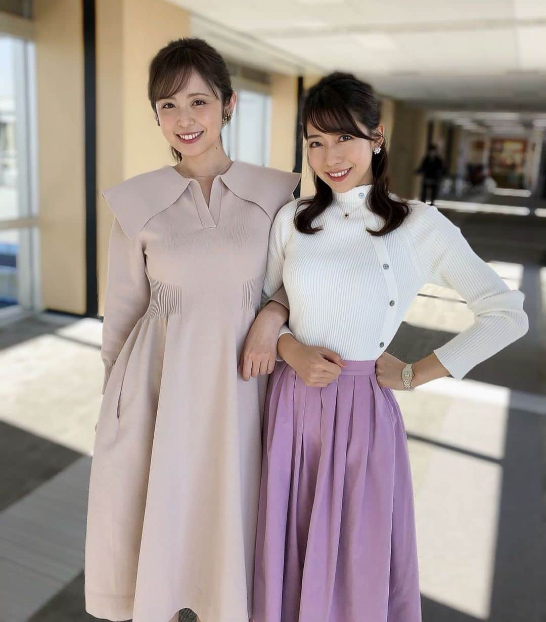 小野寺結衣さんのインスタグラム写真 - (小野寺結衣Instagram)「⁡ ・ ⁡ ⁡ すぐ腕組みたくなる人👯‍♀️🤍💭 ⁡ ⁡ ⁡ ⁡ ⁡ ⁡ #日向ぼっこ その2 #腕組み #久慈暁子 #小野寺結衣」1月17日 23時59分 - yui_onodera0831