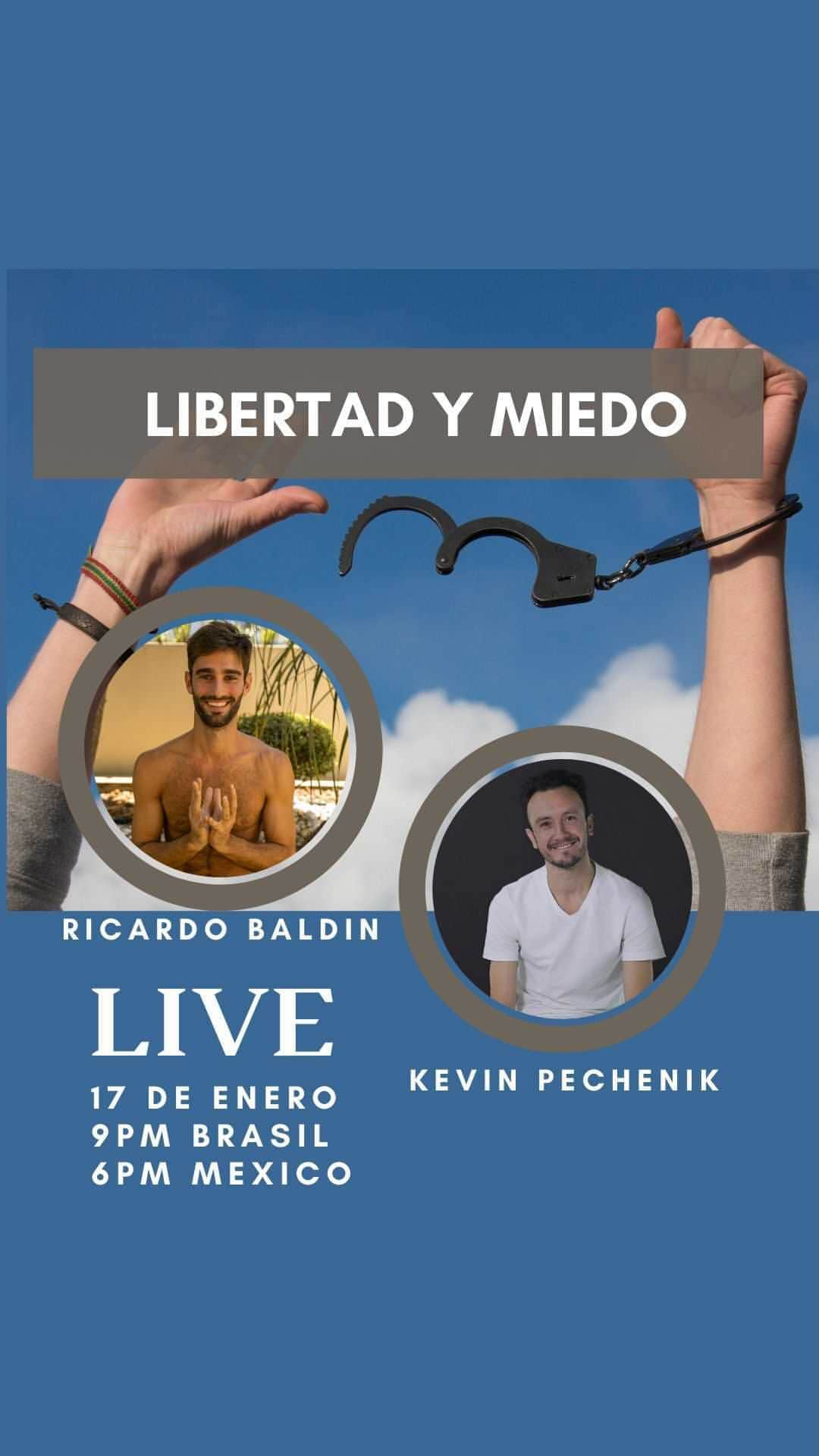 Ricardo Baldinのインスタグラム：「El miedo mueve el mundo y sólo entendiendo qué de verdad es la libertad, podemos conectarnos con la presencia que nos trae todas las respuestas. En esa hermosa platica hablamos de temas tan sencillos que se vuelven complejos. Gracias a todos que nos asistieron y compartieron un poco de su Energia!」