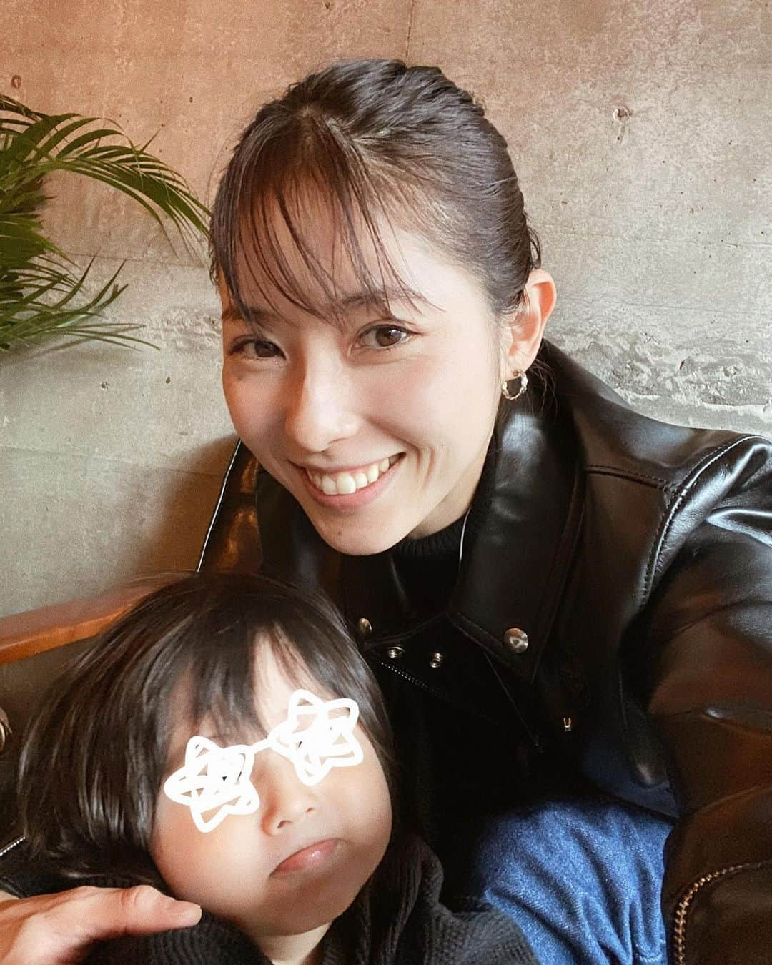 松本ゆいのインスタグラム：「楽しかったね♡ #baby#babyboy#1歳6ヶ月#まつゆいと息子」