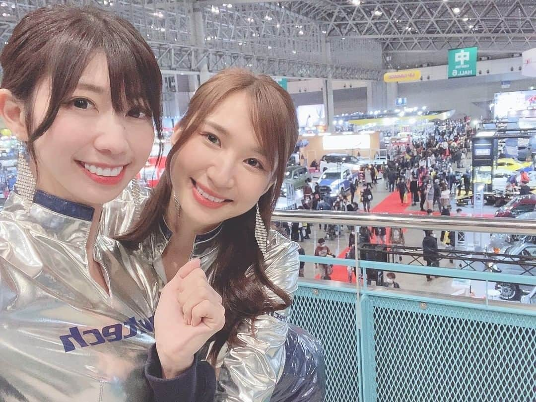 藤本真由のインスタグラム：「遅くなりましたが、東京オートサロン3日間ありがとうございました☺️💕  オウルテックブース大盛況でした！🤩 沢山の方にオウルテックグッズを購入して頂けて 嬉しい3日間でした❣️  そして、最後のステージは私たちらしく できたかな🥺しみじみ  オウルテックレディ2021の活動もあとわずか。 最後までよろしくお願いします🥲  #TAS2022 #東京オートサロン #オウルテック #レースクイーン #展示会」