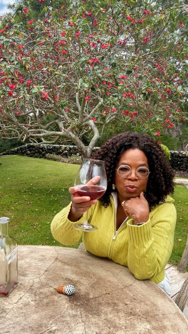 オプラ・ウィンフリーのインスタグラム：「It’s BYOB (bring your own bottle) tonight at @owntv with the second episode of @kingsofnapa! It’s about a family who owns their own vineyard. The wine is delicious but the drama is even juicier! See y’all tonight at 8|7c🍷🍷🍷 #KingsOfNapa」