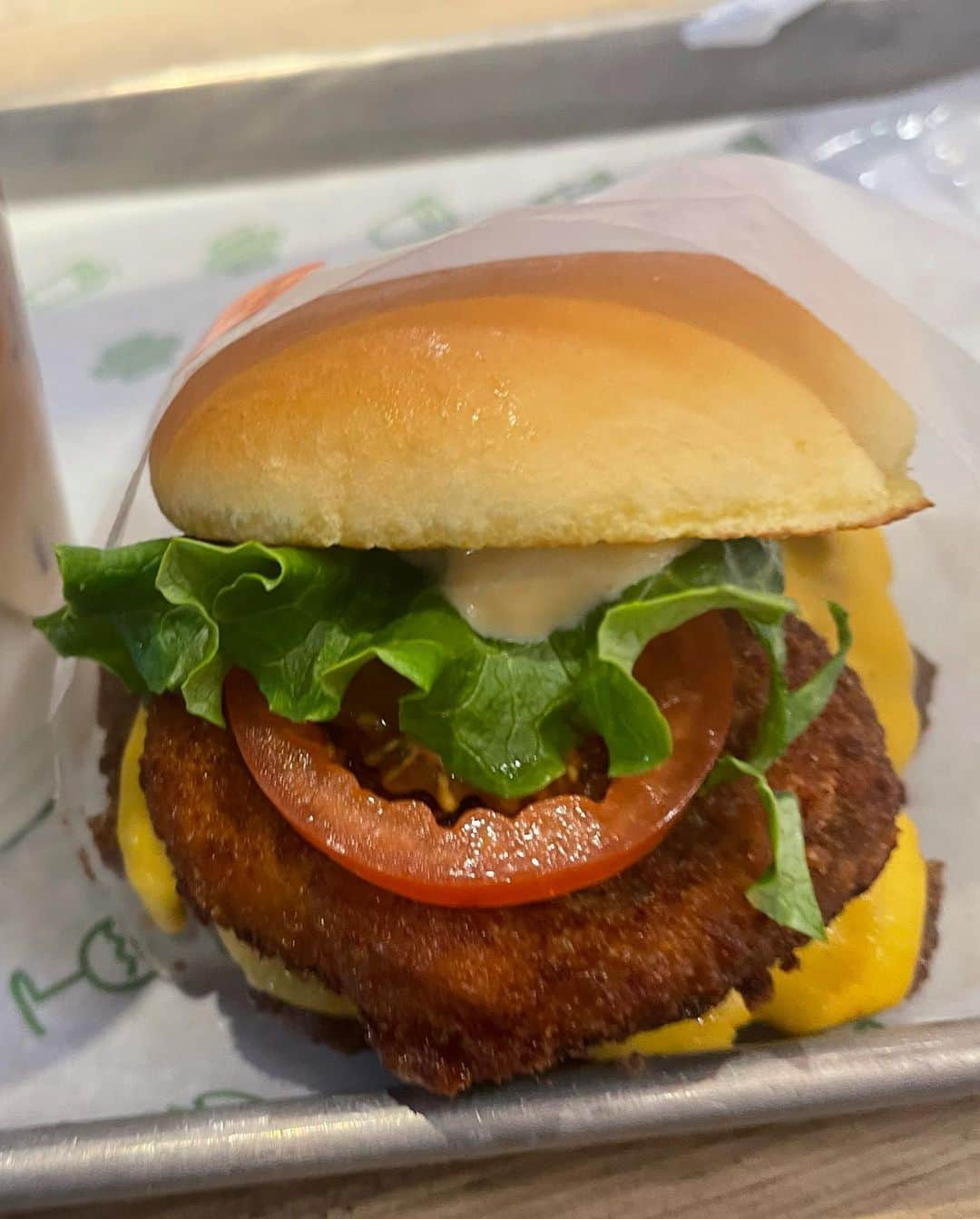 大橋ミチ子さんのインスタグラム写真 - (大橋ミチ子Instagram)「大好きなハンバーガー屋さん🍔😘❤️  #shakeshack」1月18日 23時42分 - ohashimichiko_official