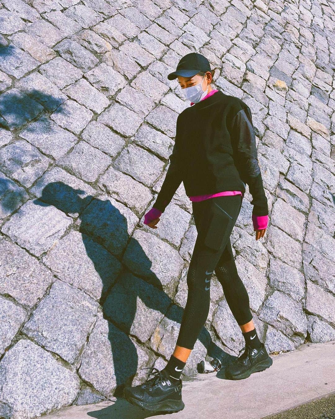 岡部紗季子さんのインスタグラム写真 - (岡部紗季子Instagram)「“🚶🏽‍♀️ #walk #training #nike #ナイキ #歩く #🚶🏽‍♀️#✔︎ . . . same as usual…」1月19日 21時05分 - sakiko_okabe516