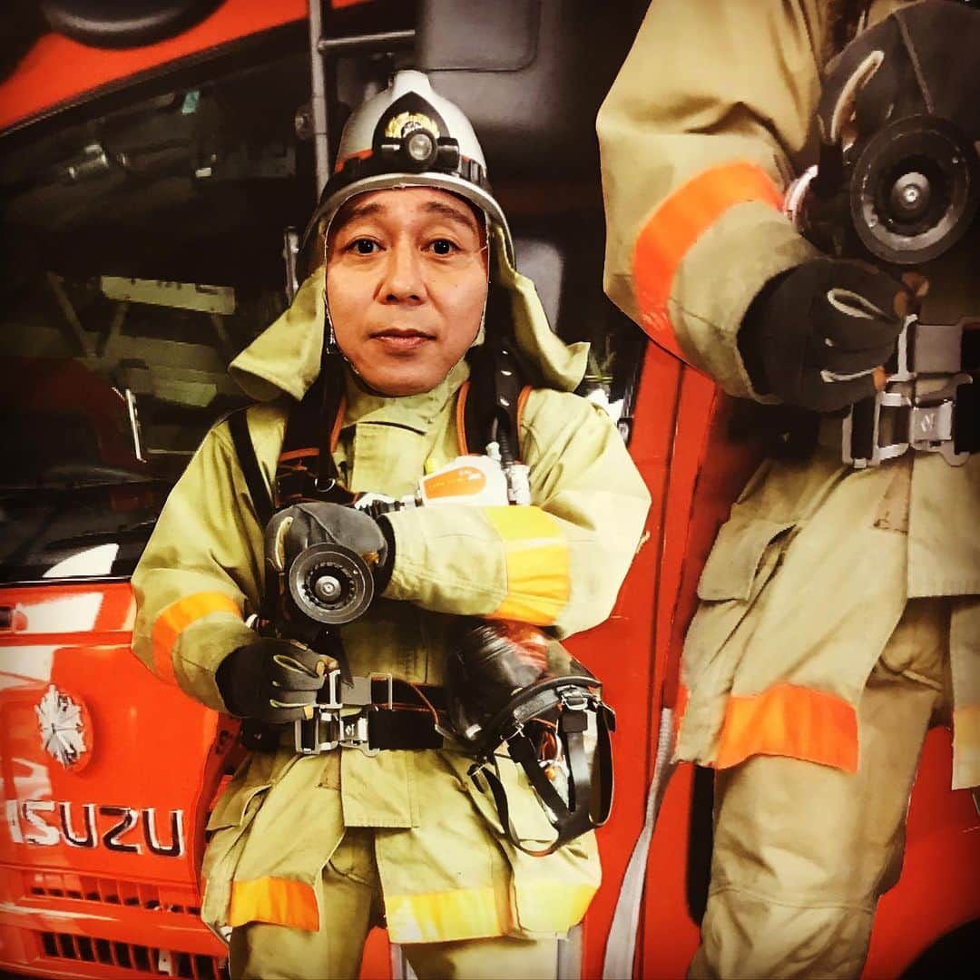 有吉弘行さんのインスタグラム写真 - (有吉弘行Instagram)「消防士時代。」1月19日 21時42分 - ariyoshihiroiki