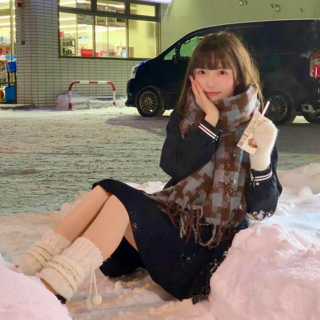 茶叶小果さんのインスタグラム写真 - (茶叶小果Instagram)「北海道で」1月20日 9時11分 - chayexiaoguo