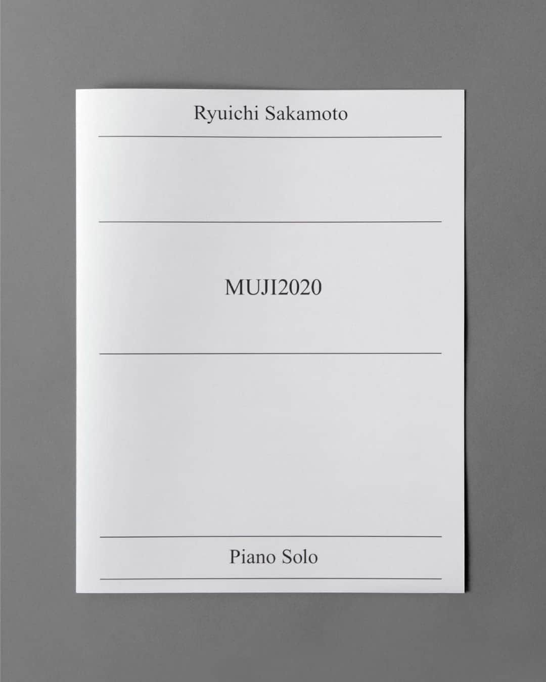 坂本龍一さんのインスタグラム写真 - (坂本龍一Instagram)「Ryuichi Sakamoto's official score store, which opened last year in December, released two new piano scores for "Parolibre" and "MUJI2020" today! The sheet music of Ryuichi Sakamoto's latest digital release, "Ieta", is also available on the same website. Please check it out.  Score store link in bio.   A composition written for MUJI's, "Pleasant, somehow", a worldwide campaign for their 40th anniversary in 2020 with the theme of "cleaning". It has become a popular piece that received many inquiries about the score immediately following the TV commercial's first airing, lingering in listeners' ears with its beautiful, calm, and serene melody.  ⋆ This sheet music is the same as the one included in the limited edition box set "Ryuichi Sakamoto: Playing the Piano 12122020".  "Parolible" was released on the 1986 album "Futurista". Sakamoto revived the piece with a trio of piano, cello, and violin on the album "1996" (1996). It is a popular song, often played at the end of recent live performances. It is the latest version that Sakamoto has refined for this store.  #skmtnews #ryuichisakamoto @commmons_official」1月20日 14時13分 - skmtgram