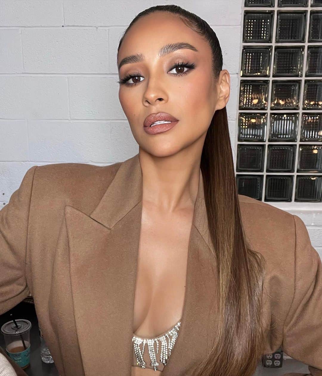 シェイ・ミッチェルのインスタグラム：「It takes a village. *swipe to see me 99% of time」