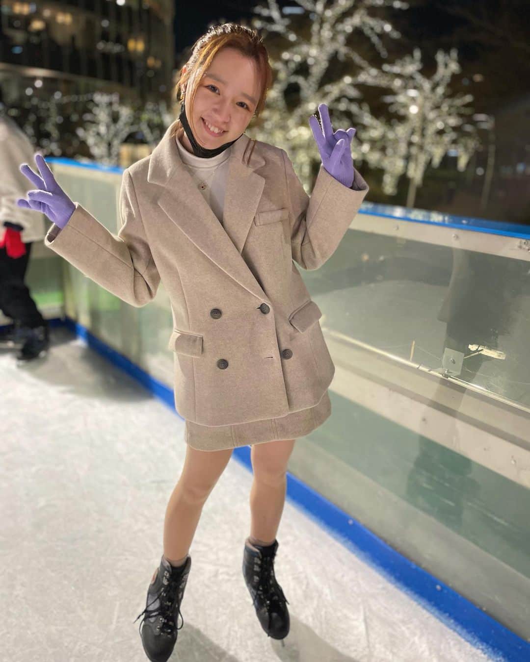 神岡実希さんのインスタグラム写真 - (神岡実希Instagram)「ー ださい。 #アイススケート」1月20日 22時12分 - miki_kamioka