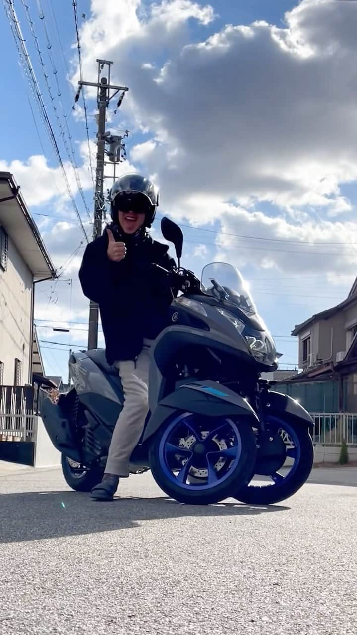 濵田大輔のインスタグラム：「Let's cobaaa ‼️ #motorcycle  #tricity155  #よしもとリール劇場」