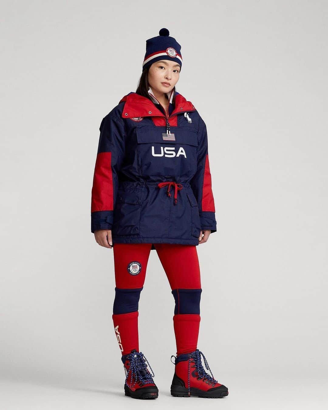 マイア・シブタニのインスタグラム：「As the countdown to the Olympic and Paralympic Games 2022 continues, I am excited to be a part of @poloralphlauren’s unveil of the Official Opening Ceremony uniforms, featuring the Official Team USA Opening Ceremony Jacket. #RLxTeamUSA #WinterOlympics #WinterParalympics」