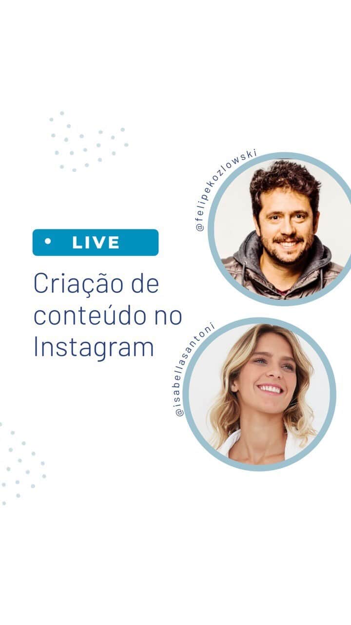 イザベラ・サントーニのインスタグラム：「Com @felipekozlowski, gerente de parcerias estratégicas, aprendemos um pouco mais nessa live como usar melhor a plataforma e o que é importante na hora de criar. Espero que tenham gostado 😘」