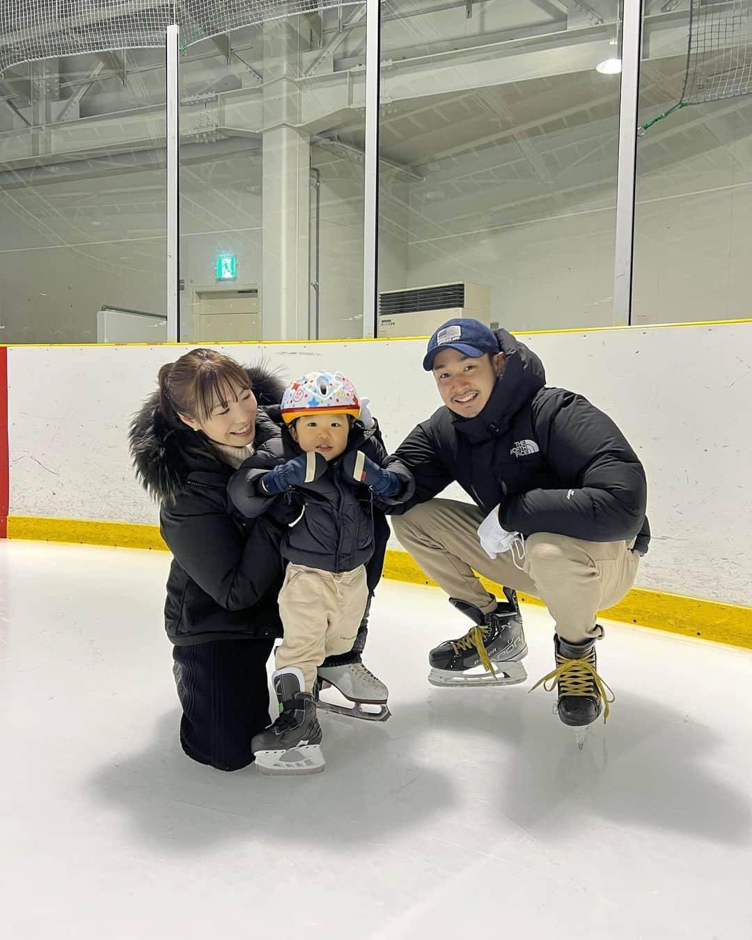 武田奈也のインスタグラム：「ㅤ 　 　 スケートデビュー⛸❤️✨ 　 　 　 　 　 ㅤ」