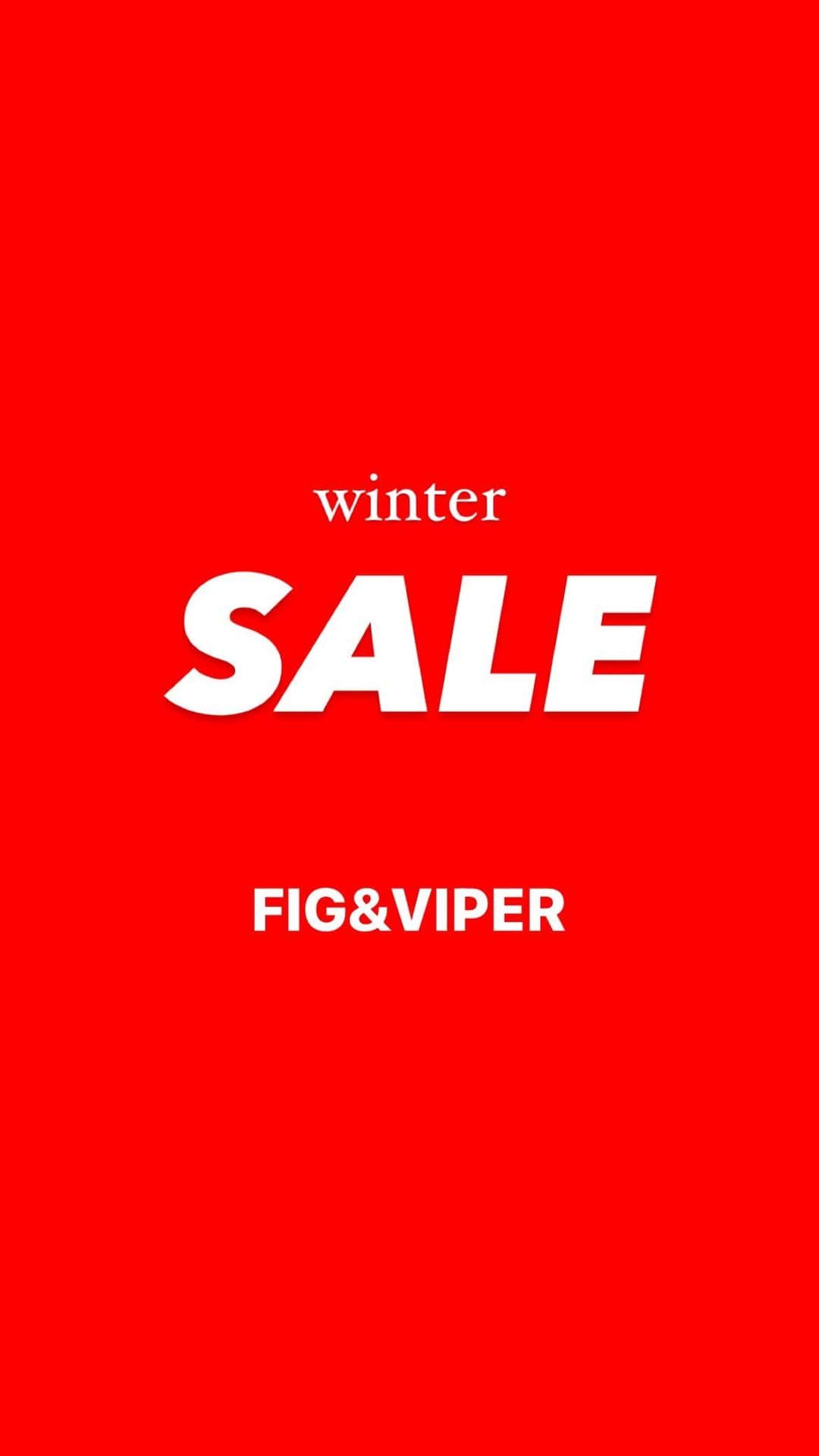 FIG&VIPERのインスタグラム：「・SHBUYA109店　1/2 10:00〜 ・official online store 12/31 20:00〜 ・ZOZOTOWN 12/31-1/4 ¥2,000 OFF」