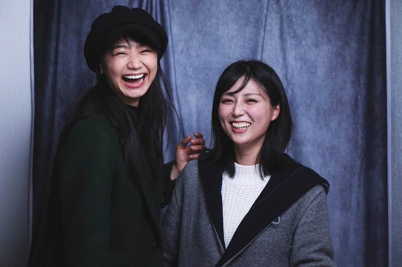 相沢菜々子さんのインスタグラム写真 - (相沢菜々子Instagram)「大好きな飛鳥さんと 超偶然 #役者100人展 でお会いしました」12月28日 19時31分 - nanako_aizawa