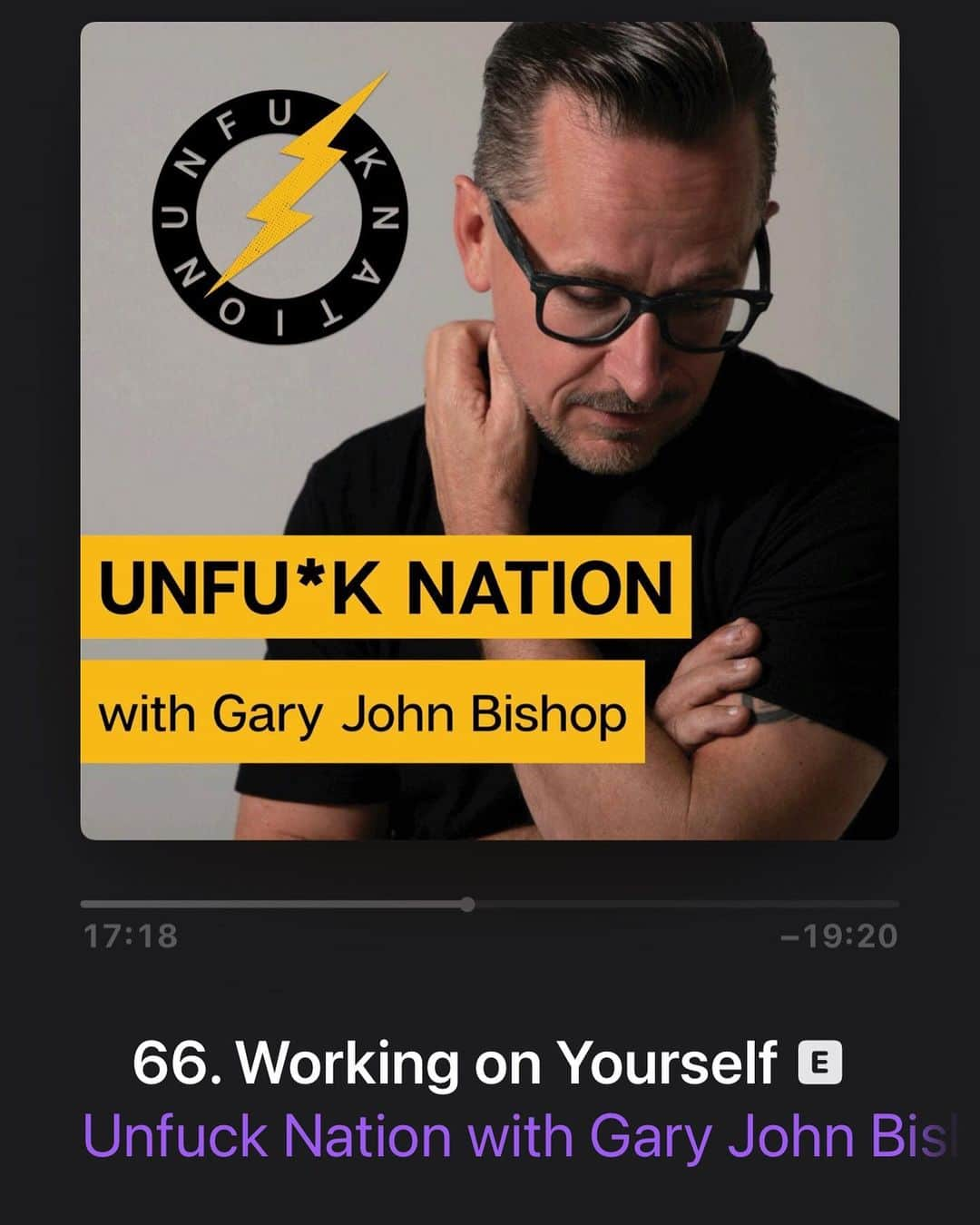 ガブリエル・マクトのインスタグラム：「I am listening to @garyjohnbishop #unfucknation podcast.  why?  He’s speaking a language I can understand. #freedom #peaceofmind #whatistrulypossible #workingonyourself #allrightallrightallrightallright #philosopher #writer #coach #inspiration #tellingitlikeitisforme #maybeyoutoo」