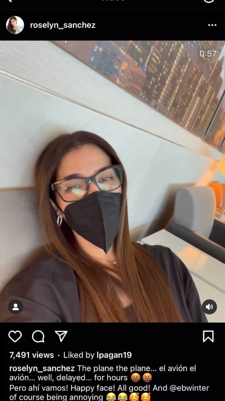エリック・ウィンターのインスタグラム：「I apologize for my wife’s unnecessary Instagram post…  @roselyn_sanchez 🙄😂 but I am mad we are delayed again … get me to Puerto Rico for Rockin’ New Years Eve!!  #rockineve  #puertorico  #vamos #newyearseve」